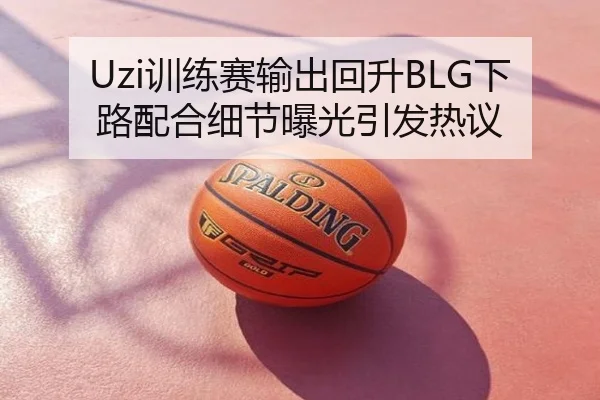 Uzi训练赛输出回升BLG下路配合细节曝光引发热议
