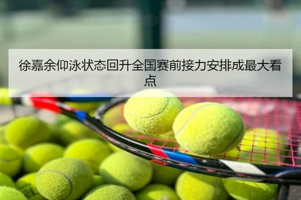 徐嘉余仰泳状态回升全国赛前接力安排成最大看点